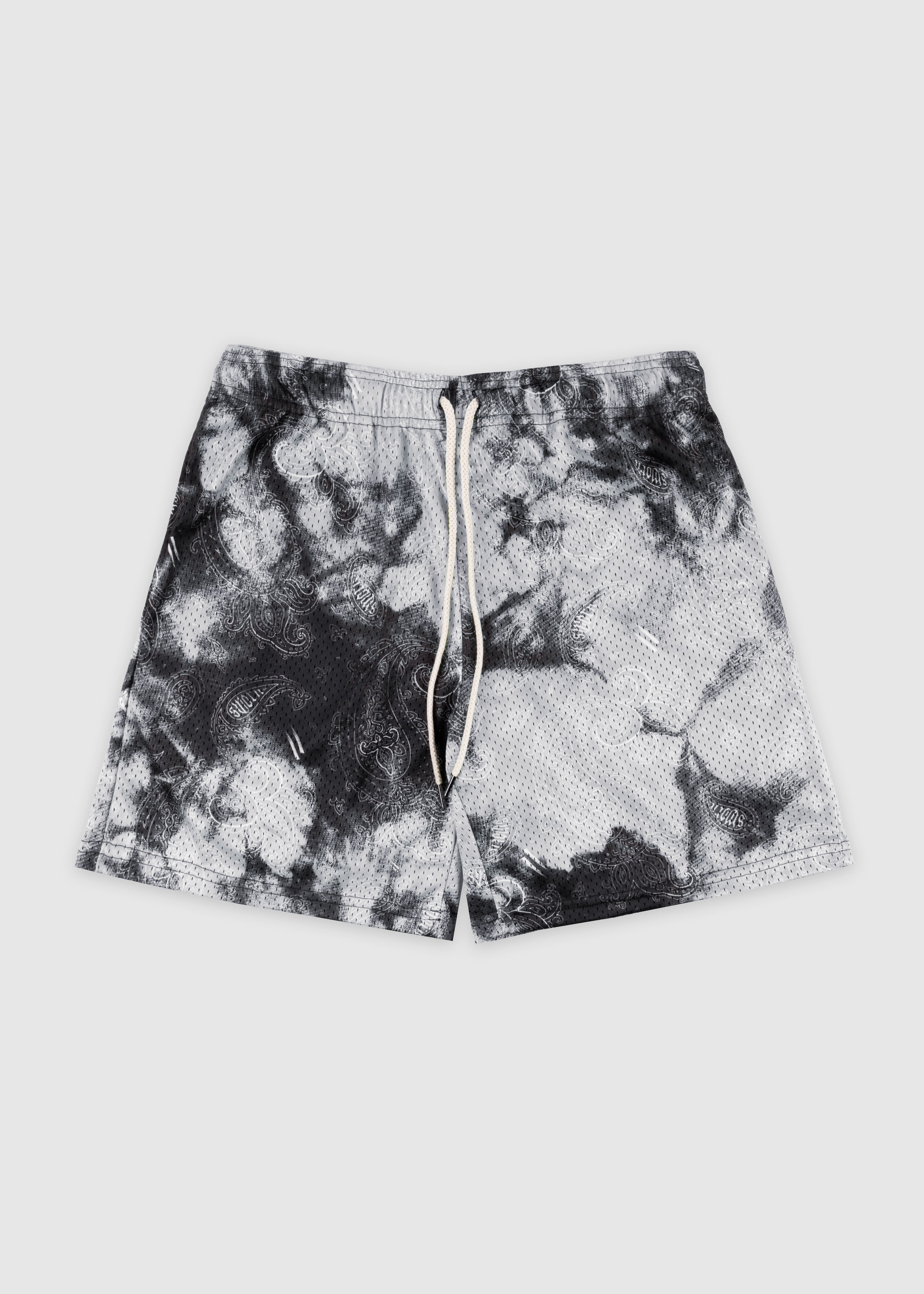 Panda Paisley Mesh Shorts - (SHIPS NEXT DAY)