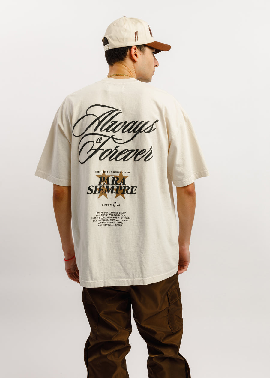 Always & Forever Tee // Natural