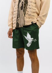 Motion Court Shorts // Forest Green