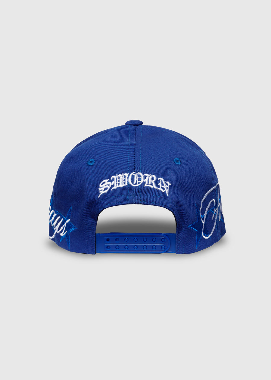 Always & Forever A-Frame Snapback // Royal