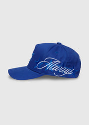 Always & Forever A-Frame Snapback // Royal