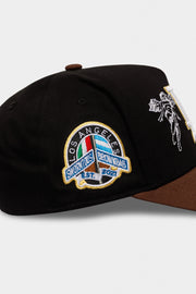 Brown Bag Podcast A-Frame Snapback / Black