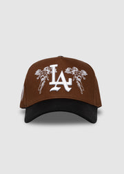 City of Angels A-Frame Snapback // Mocha & Black