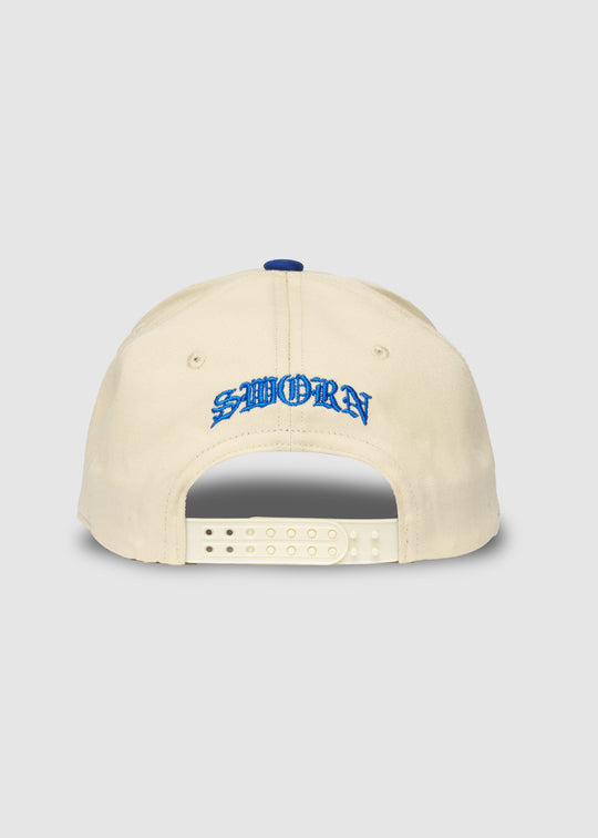 E.S. A-Frame Snapback // Natural & Royal