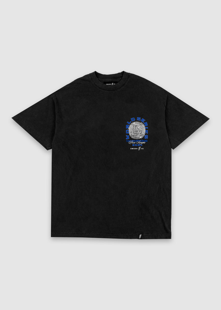 Number 8 Tee // Black