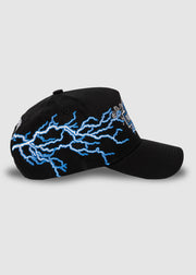 Interstate Lightning A-Frame Snapback // Black