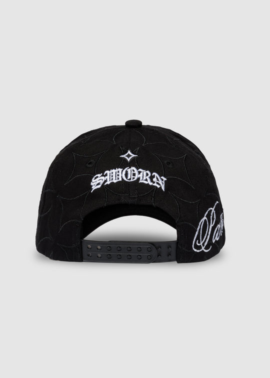 LA Galaxy Takeover Shield A-Frame Snapback // Black