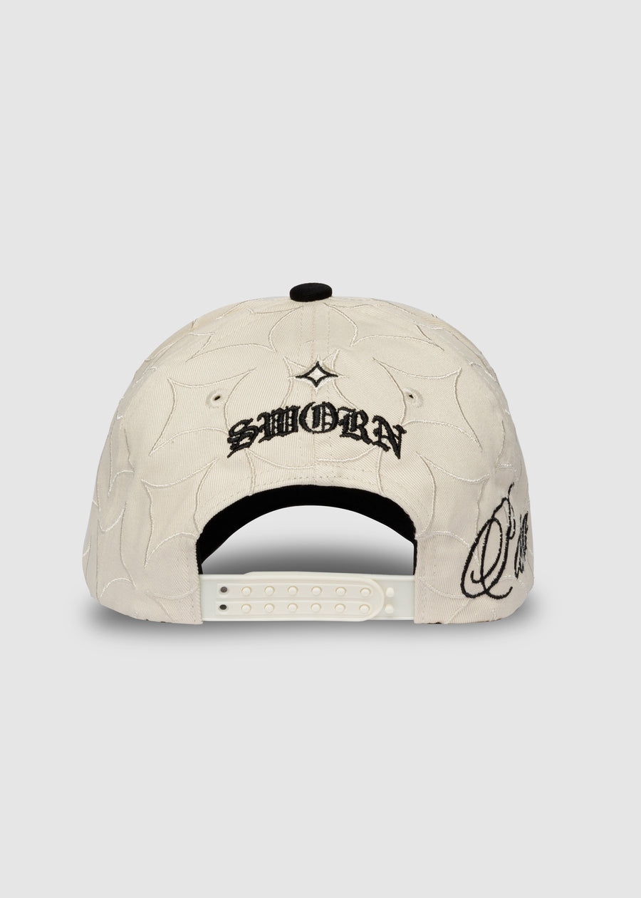 LA Galaxy Takeover Shield A-Frame Snapback // Natural