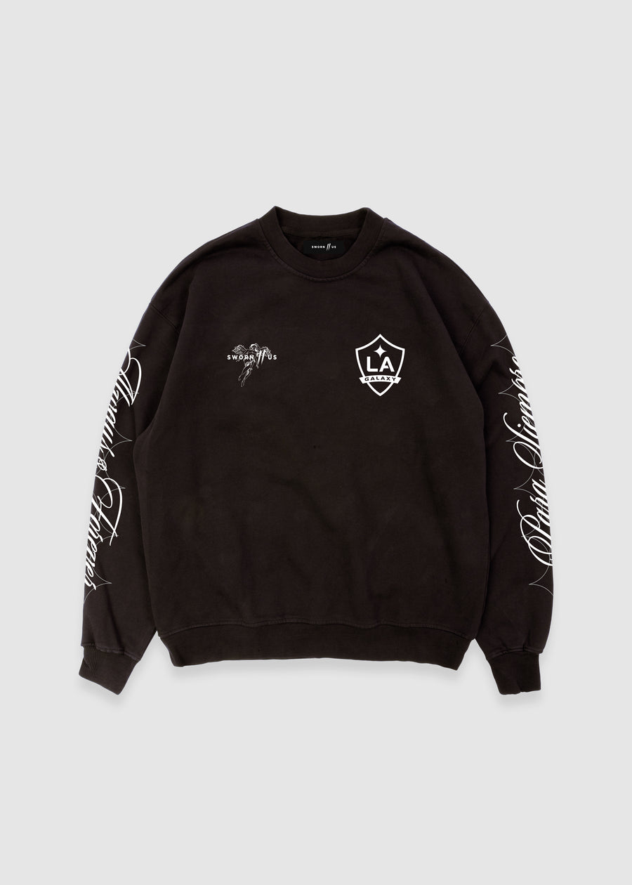 LA Galaxy MLS Champions Crewneck // Black