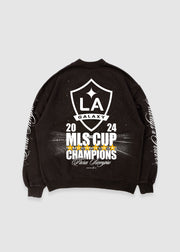 LA Galaxy MLS Champions Crewneck // Black