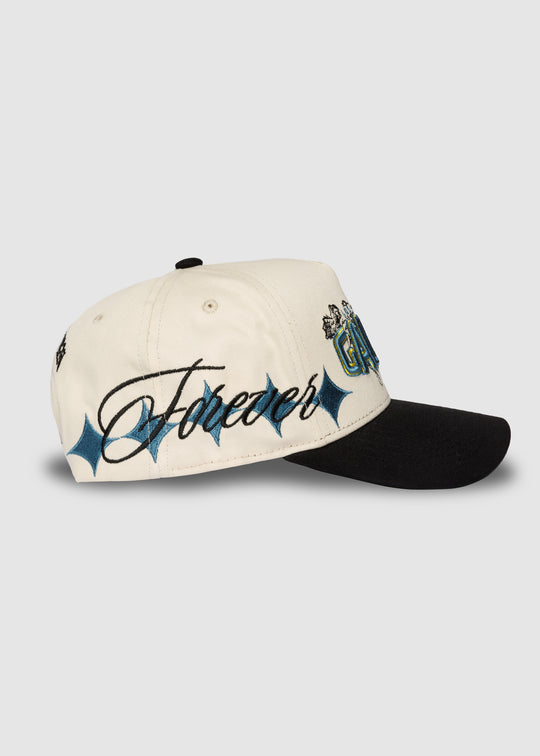 LA Galaxy Retro A-Frame Snapback // Natural