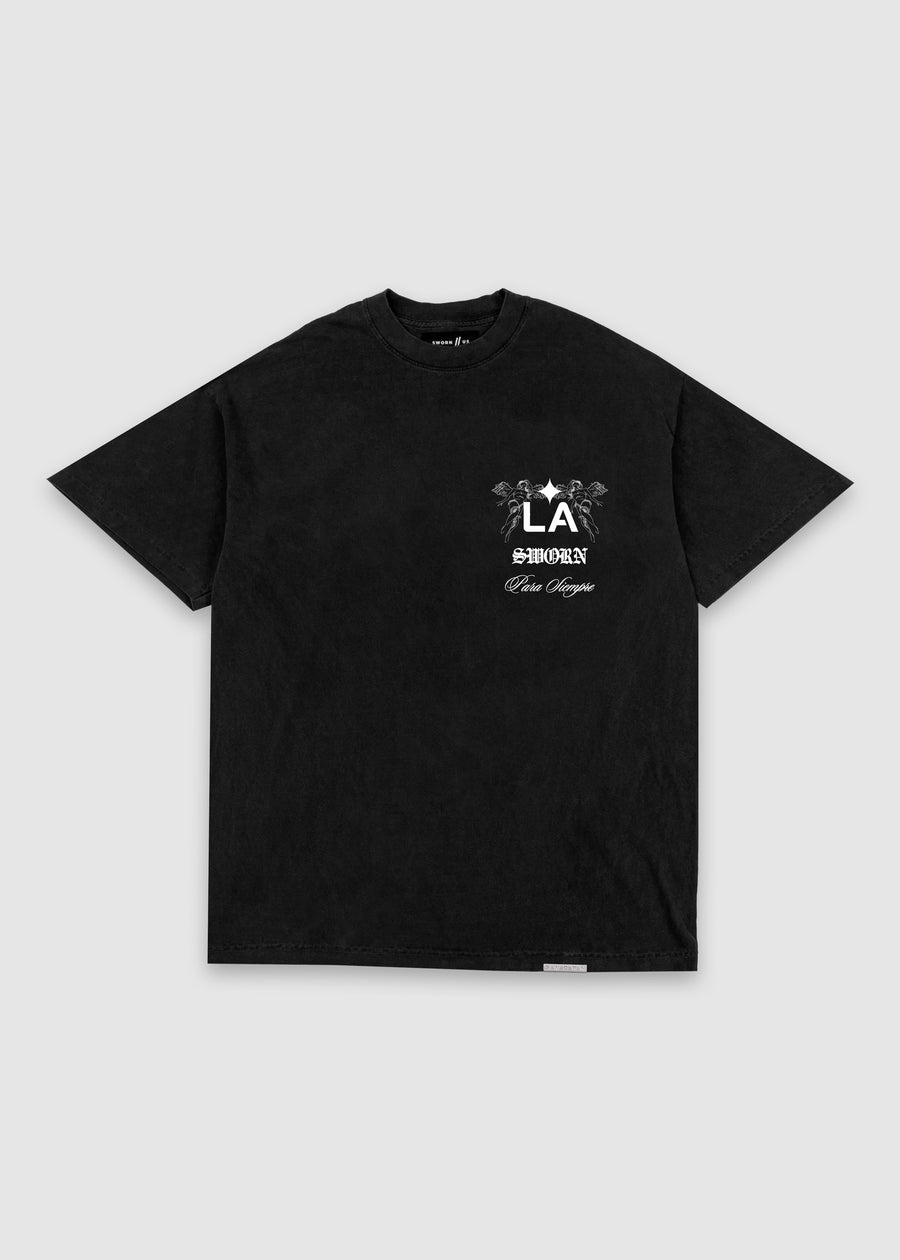 LA Galaxy Shield Tee // Black