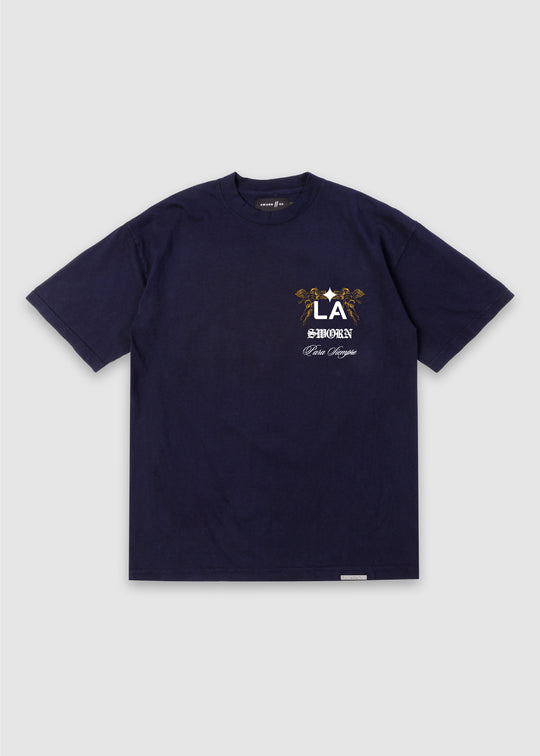 LA Galaxy Shield Tee // Navy