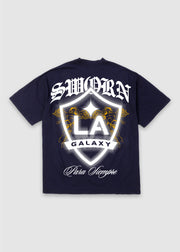 LA Galaxy Shield Tee // Navy