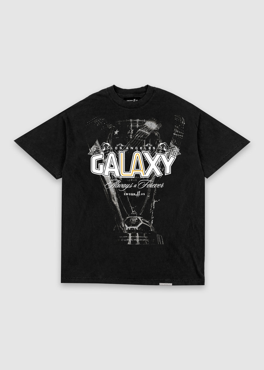 LA Galaxy Trophy Tee // Black