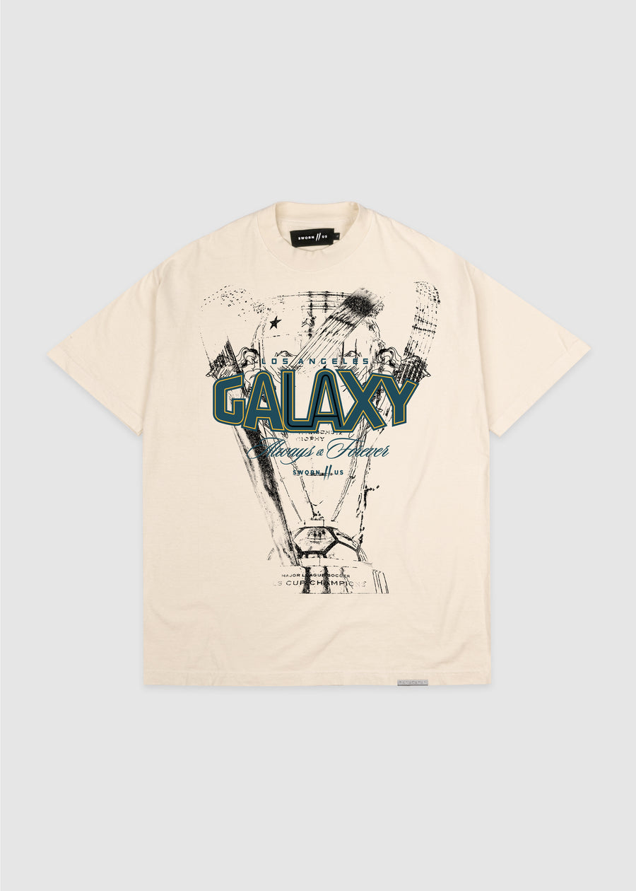 LA Galaxy Trophy Tee // Natural