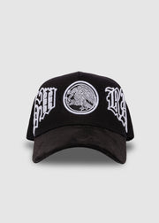 Mi Tierra A-Frame Snapback // Black