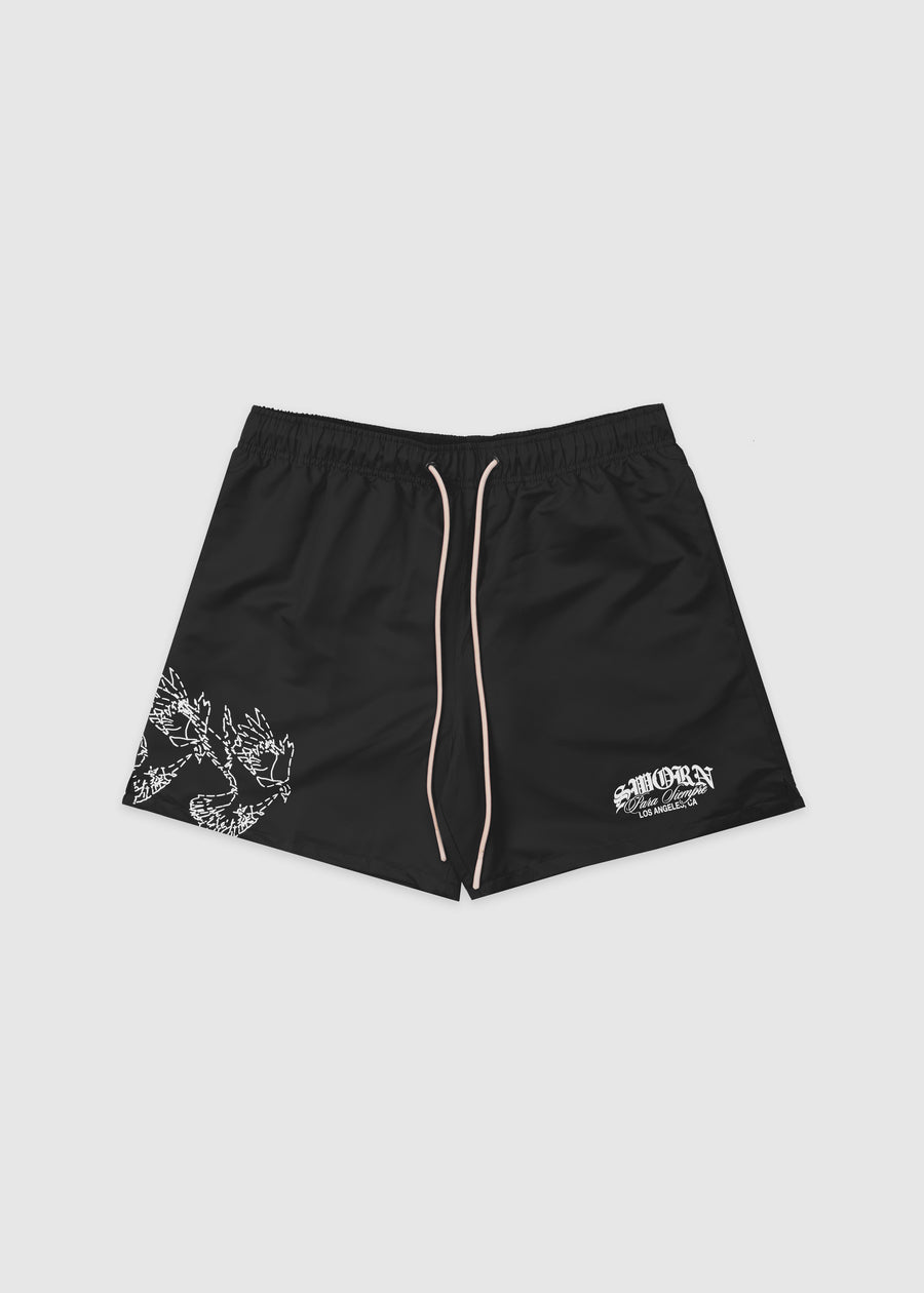 Poetry Active Short // Black