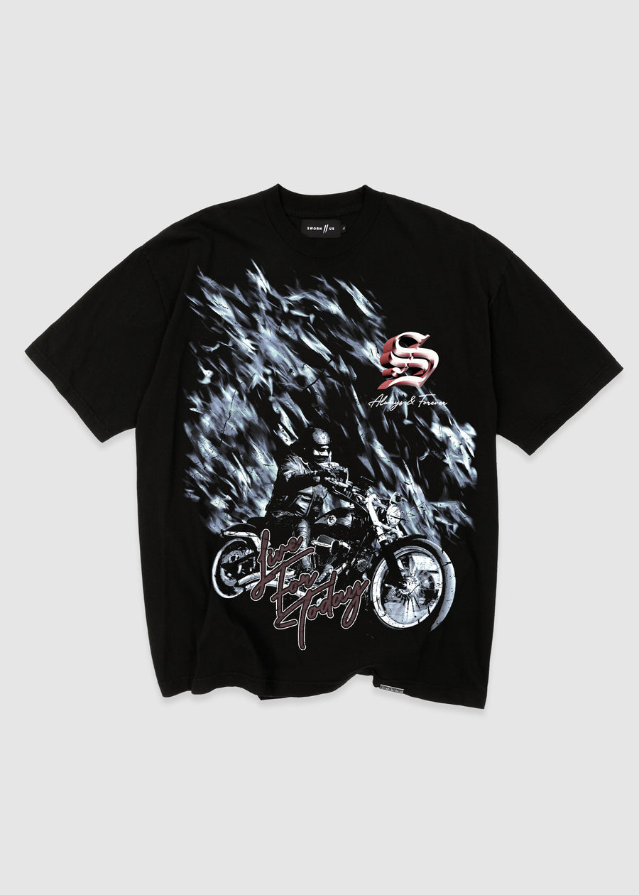 Ride Strong Tee // Black