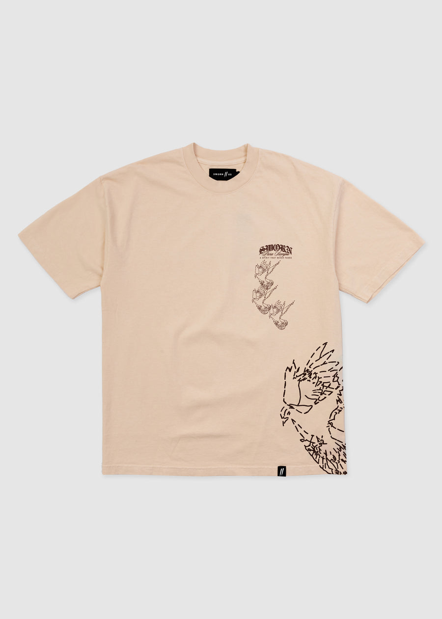 Poetry Spirit Tee // Sand